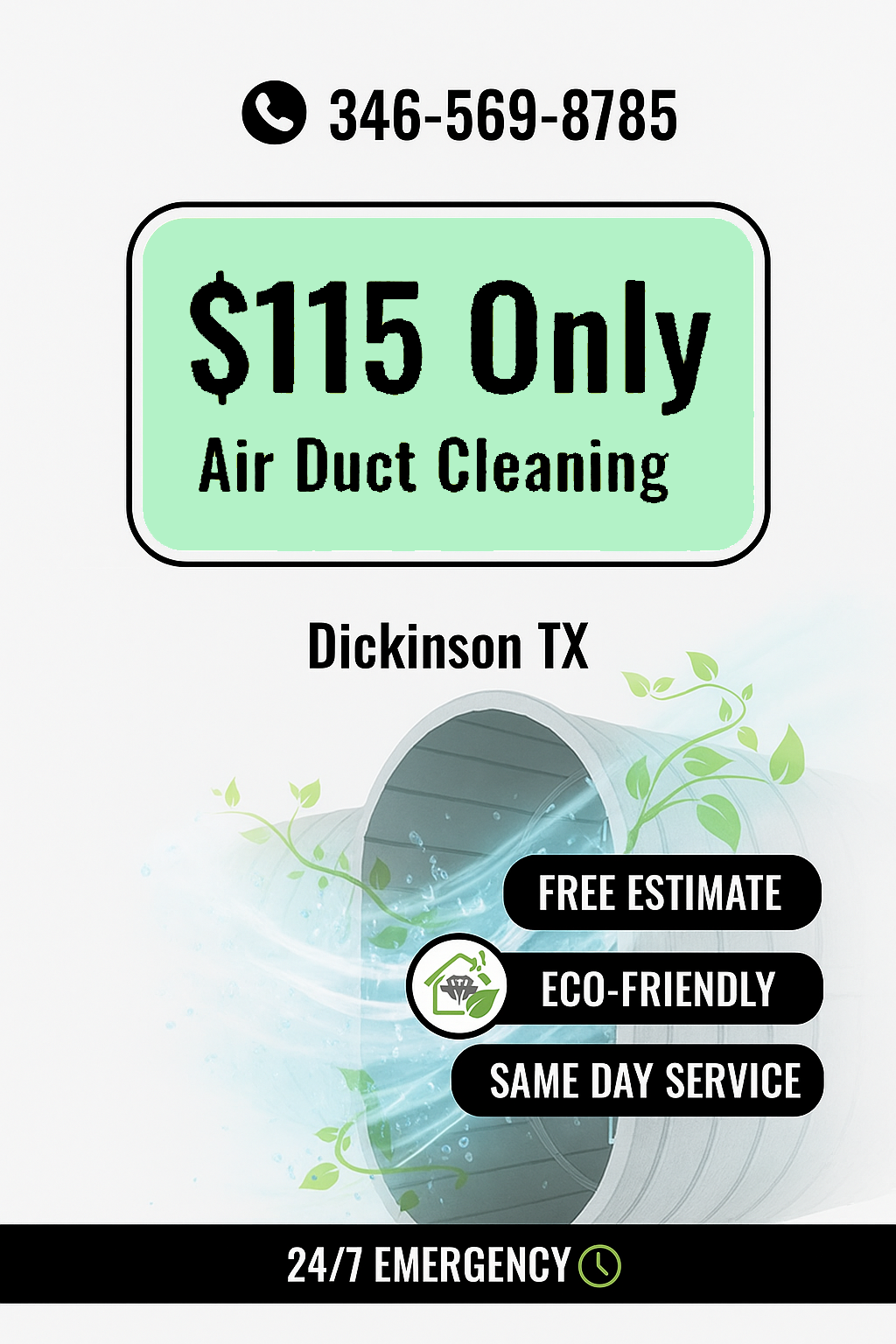 Air Duct Vent Cleaning Dickinson TX Coupon